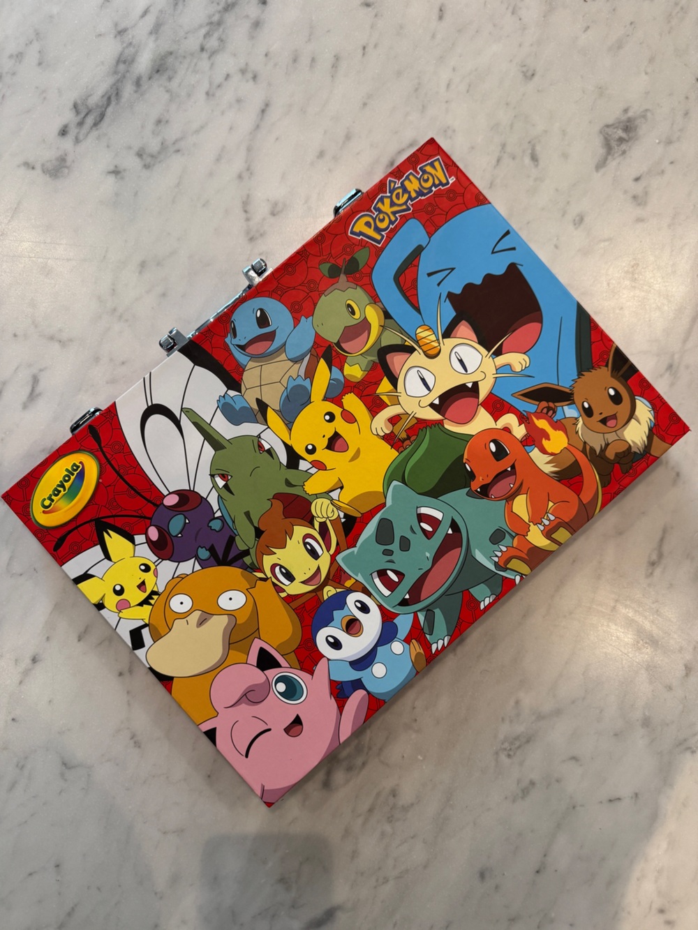 Crayola Pokémon Inspiration Art Case Deluxe Washable Markers Portable Travel